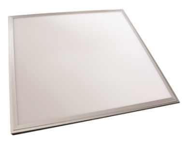 (image for) 36w LED Panel Light With Silver Frame In Cool White (4100K)